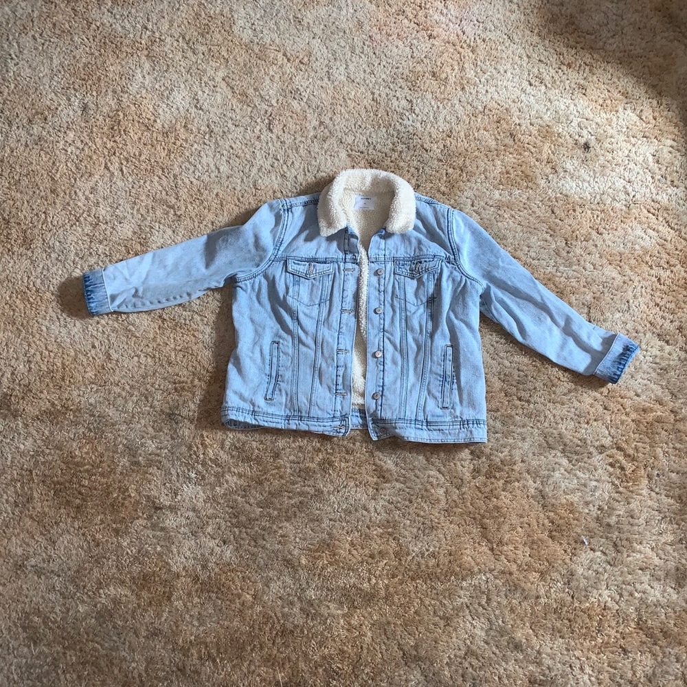 Sherpa lined Jean jacket